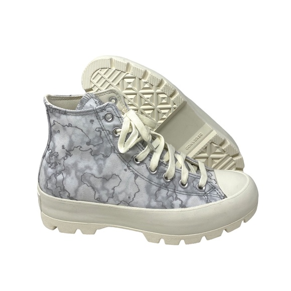 Converse Chuck Taylor All Star Lugged High Top Platform Gray Women  Size A02032C - Picture 6 of 9